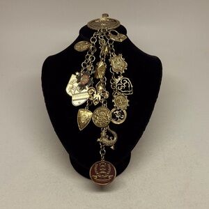 Morgan Taylor Gold Charm Necklace